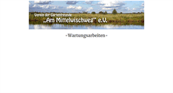 Desktop Screenshot of kleingartenverein-mittelwischweg-bremen.de